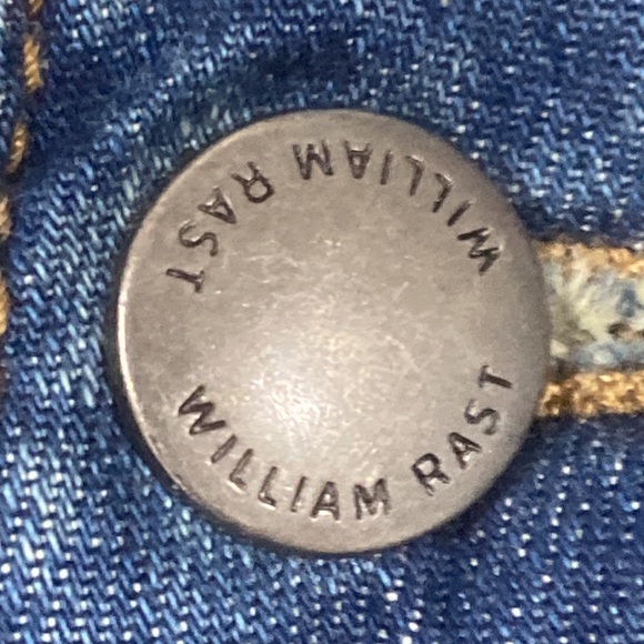 William Rast Boyfriend in Mid Blue Wash Distressed 28 - Picture 13 of 13